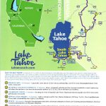 Tool Kit   Lake Tahoe Visitors Authority   South Lake Tahoe California Map