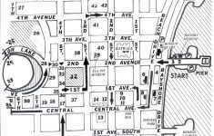 Tour Of Historic St. Petersburg (Florida) - City Map Of St Petersburg Florida