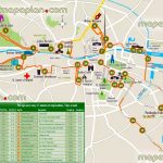 Tourist Attractions In Dublin Dublin Maps Top Tourist Attractions   Dublin City Map Printable