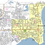 Town Limits & Map   Town Of Orange Park   Lake City Florida Map
