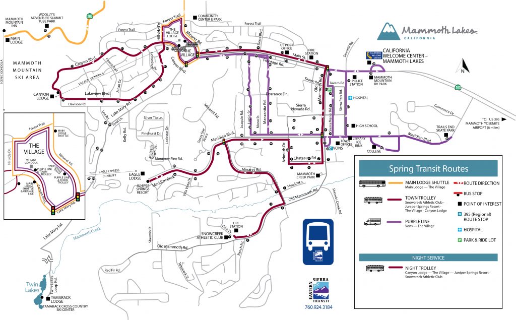 Town Trolley – Spring/fall Schedule – Eastern Sierra Transit Authority ...