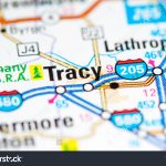 Tracy California Usa On Map Stock Photo (Edit Now) 796083502   Tracy California Map
