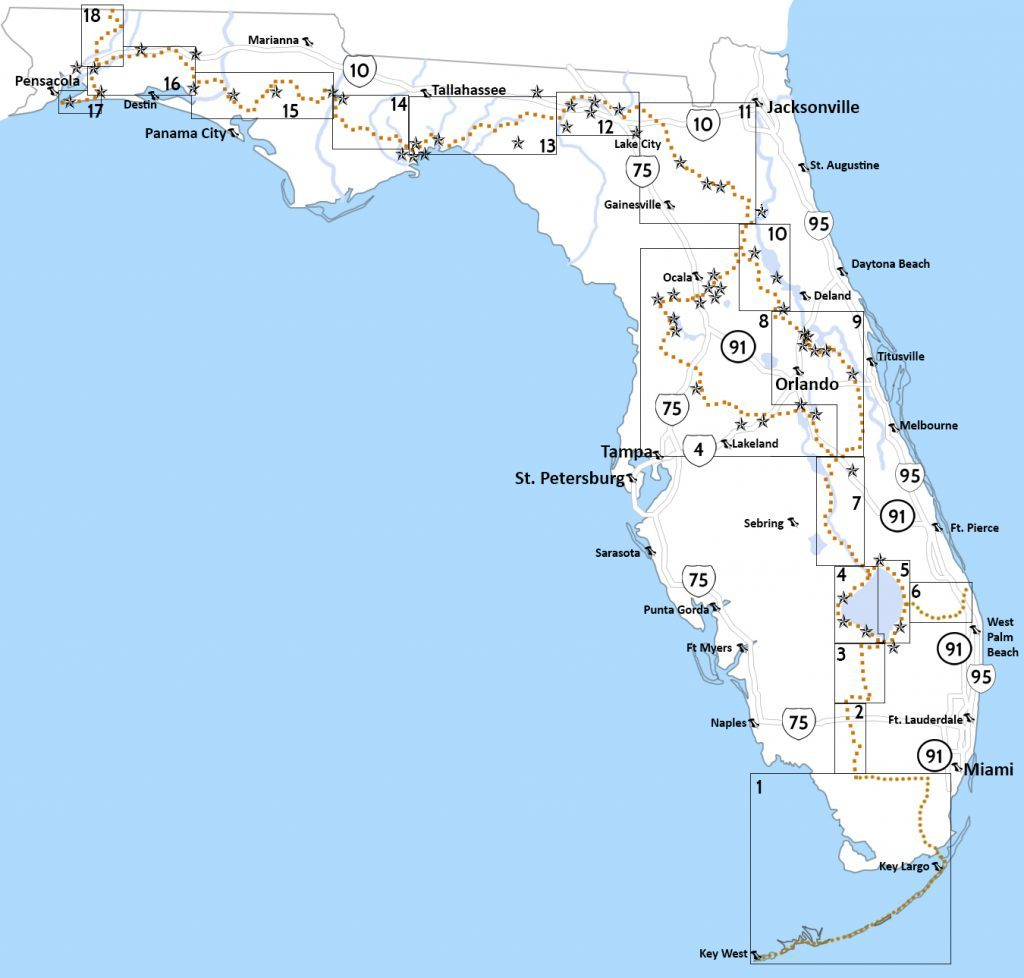 Trails Map Rails Florida - Rails To Trails Florida Map