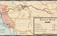 trails west in the mid 1800s national geographic society california trail map Trails West In The Mid-1800S | National Geographic Society - California Trail Map