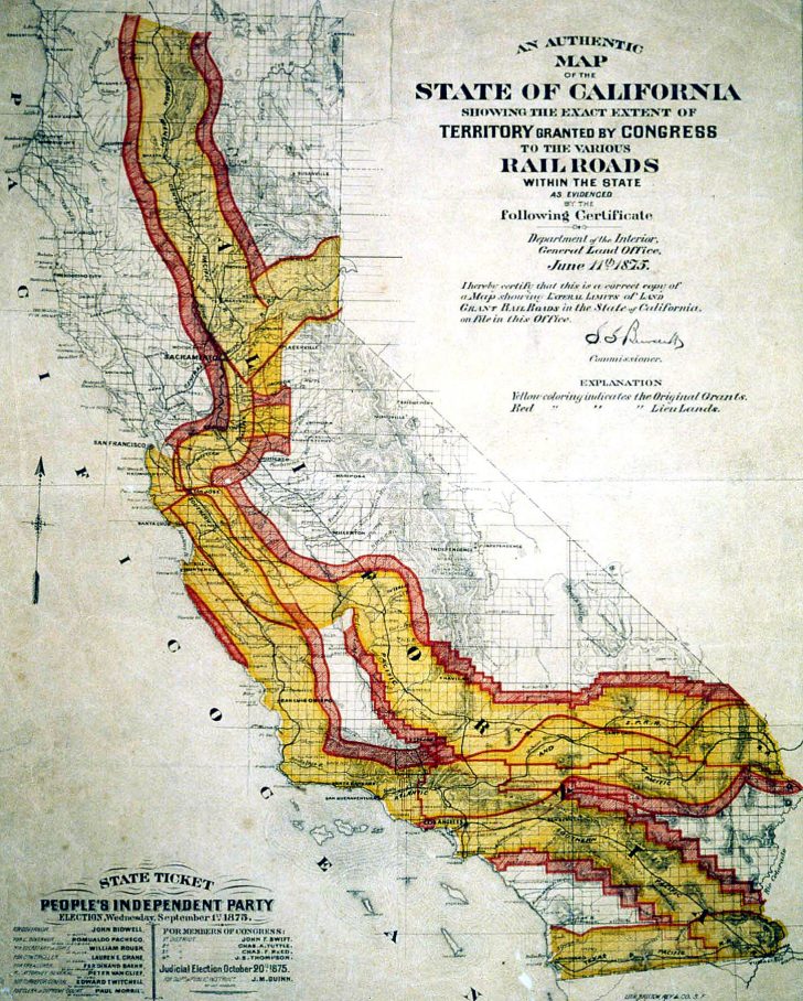 California Rail Pass Map