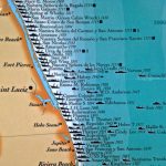 Treasure Coast Ships Map | Jacqui Thurlow Lippisch   Map Of Florida Beaches On The Gulf Side