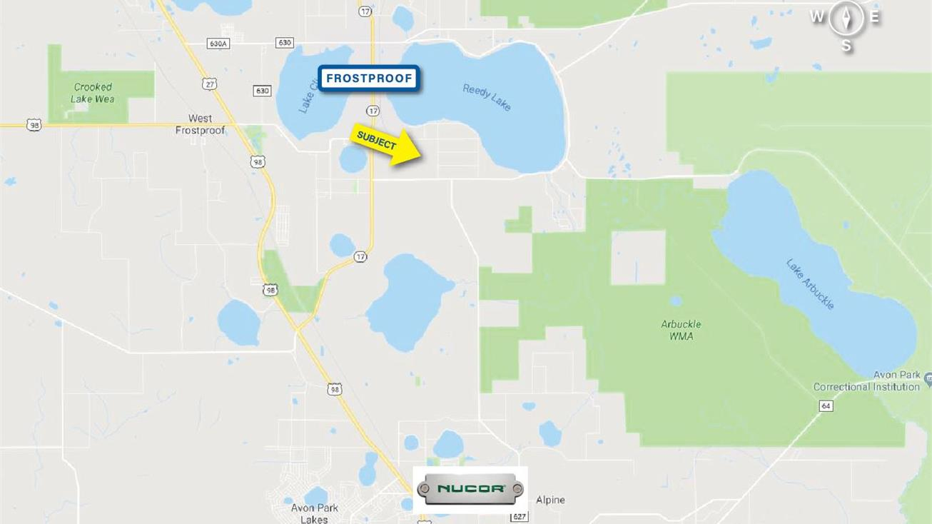Ts Wilson Road, Frostproof, Fl 33843 - Industrial Property For Sale - Frostproof Florida Map