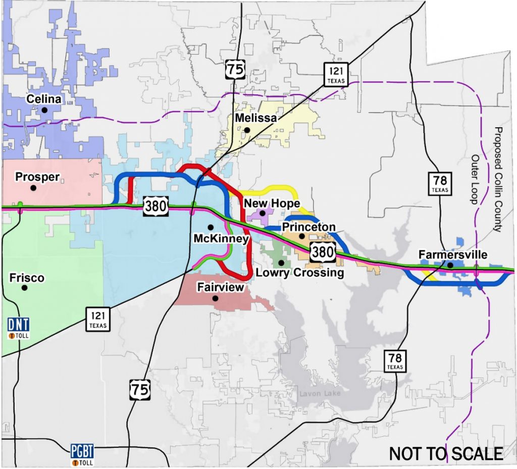 Txdot Releases 5 Potential Alignment Options For Us 380 In Collin