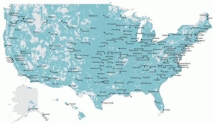 At&t Coverage Map Texas
