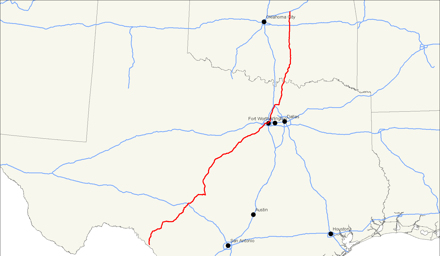 U.s. Route 377 - Wikipedia - Sherman Texas Map