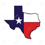 U.s. State Of Texas Map Vector Logo Design. Royalty Free Cliparts   Texas Map Vector Free