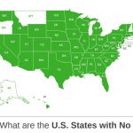 U.s. States With No Sales Tax   California Sales Tax Map