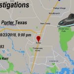 Ufo Over Porter, Texas – August 23, 2018   The Black Vault Case Files   Porter Texas Map