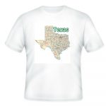 Unique Usa State City T Shirt Texas Map | Ebay   Texas Not Texas Map T Shirt
