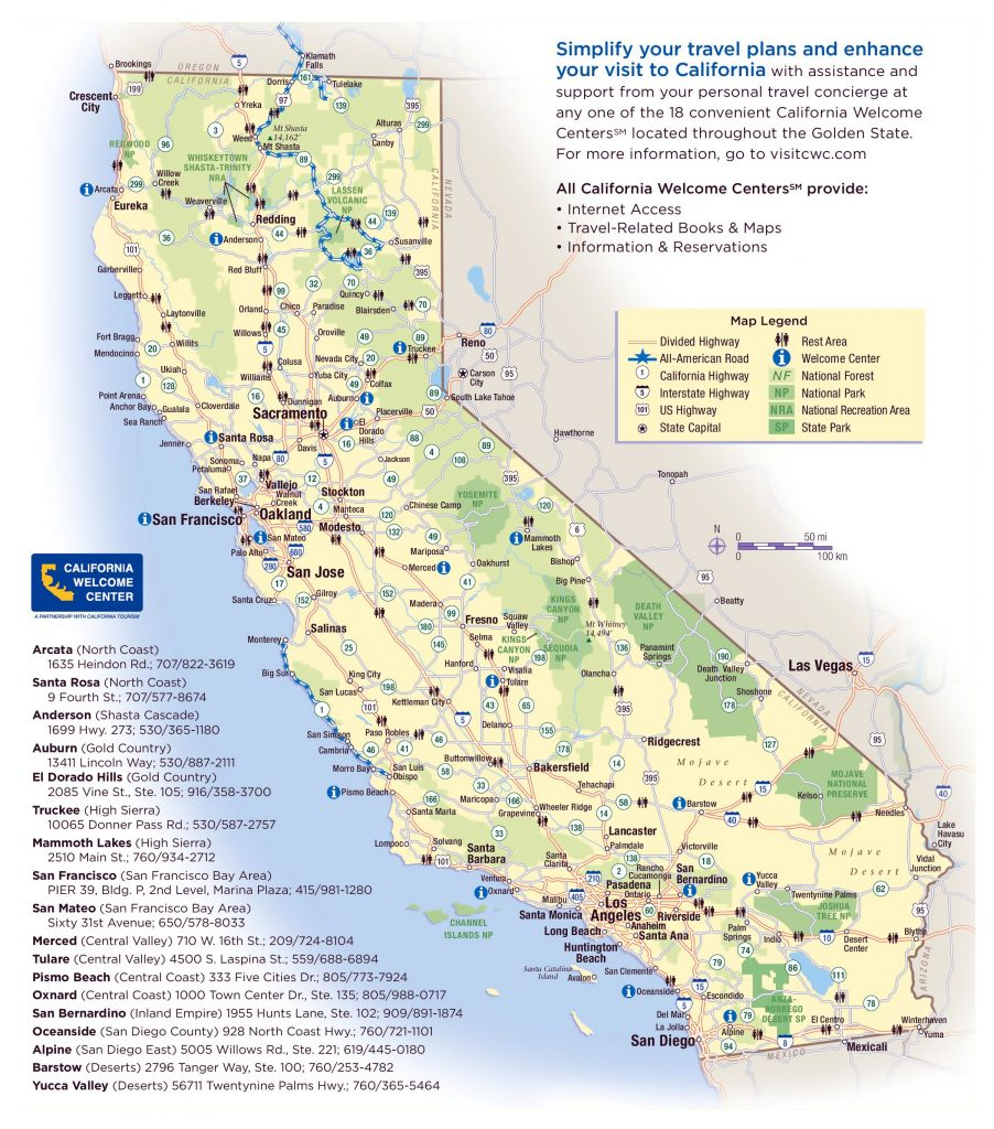 United States California Map - Klipy - California Map With States