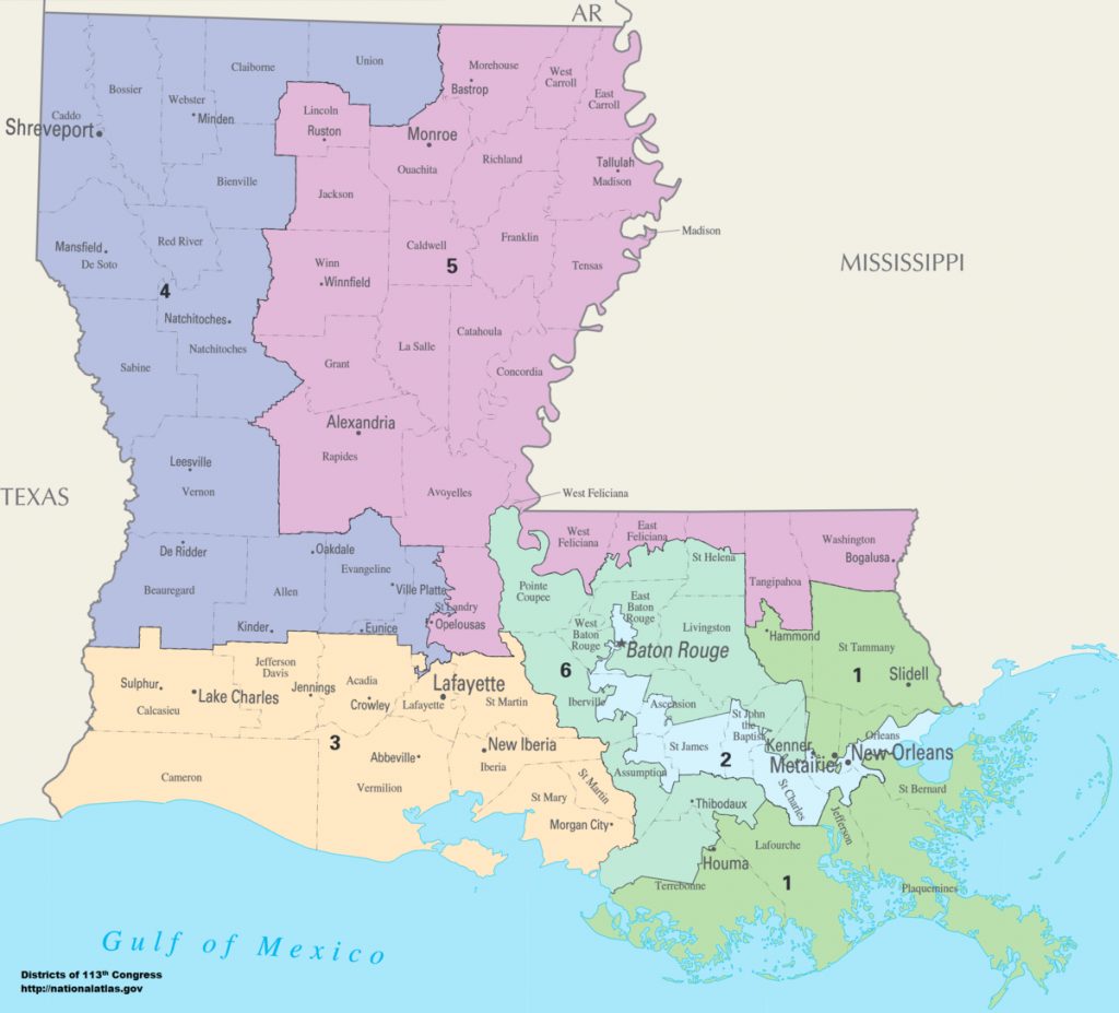 United States Congressional Delegations From Louisiana Wikipedia