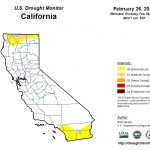 United States Drought Monitor > Current Map > State Drought Monitor   California Drought Map