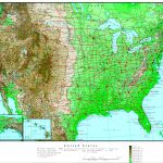 United States Elevation Map   Interactive Elevation Map Of Texas