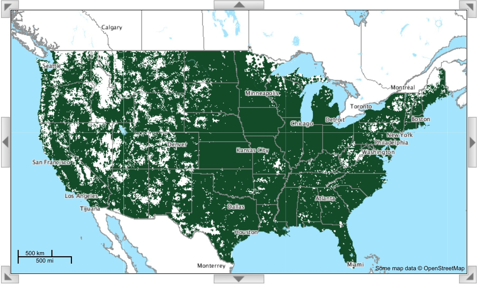 United States Map Of Sprint Coverage Best Coverage Area Illinois - Sprint Coverage Map Texas