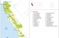 United States Map Of Vineyards Wine Regions - Central California Wine Country Map