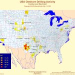 United States Oil And Gas Drilling Activity   Texas Rig Count Map
