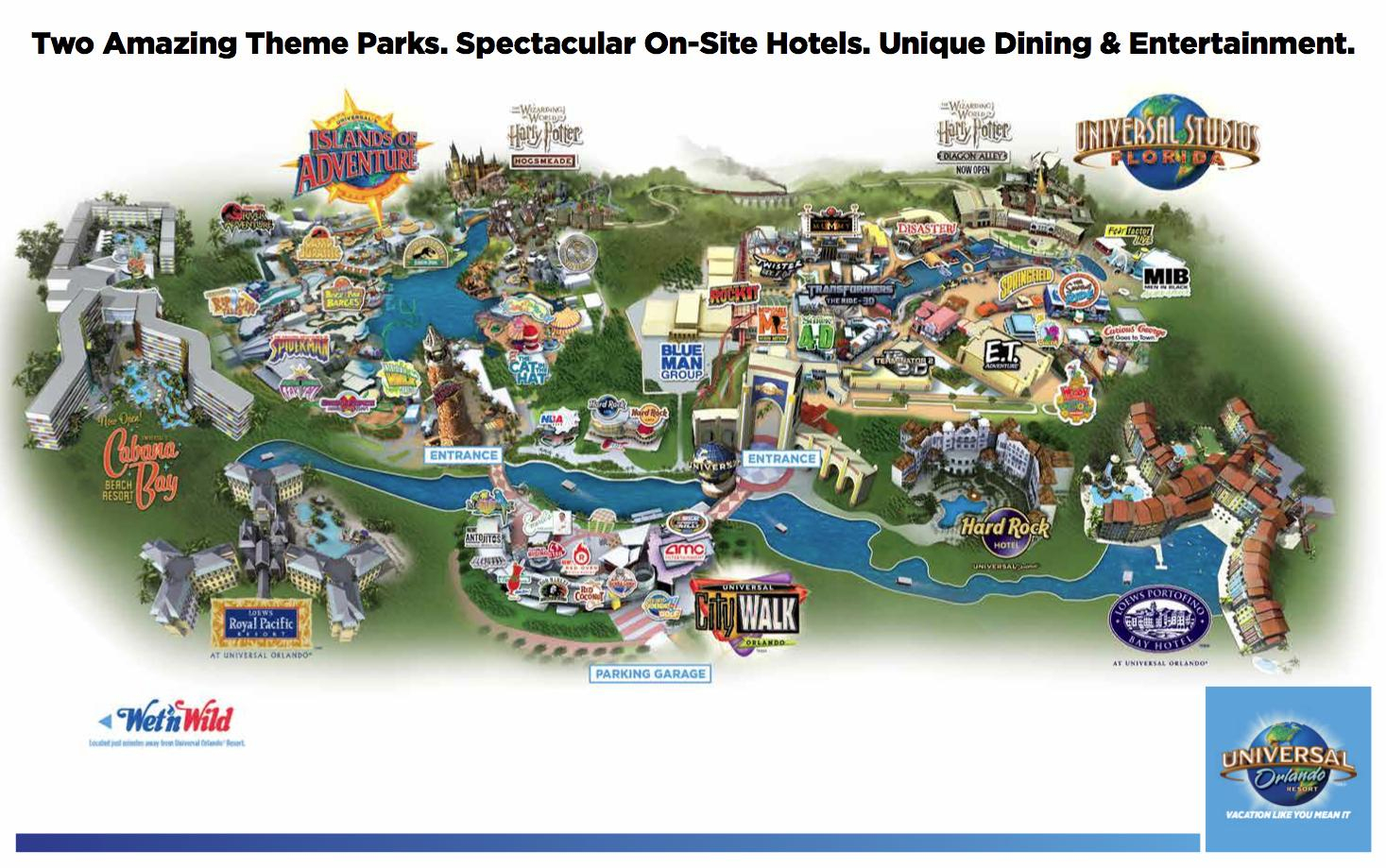 Universal Studios Park Map 2024 Image to u