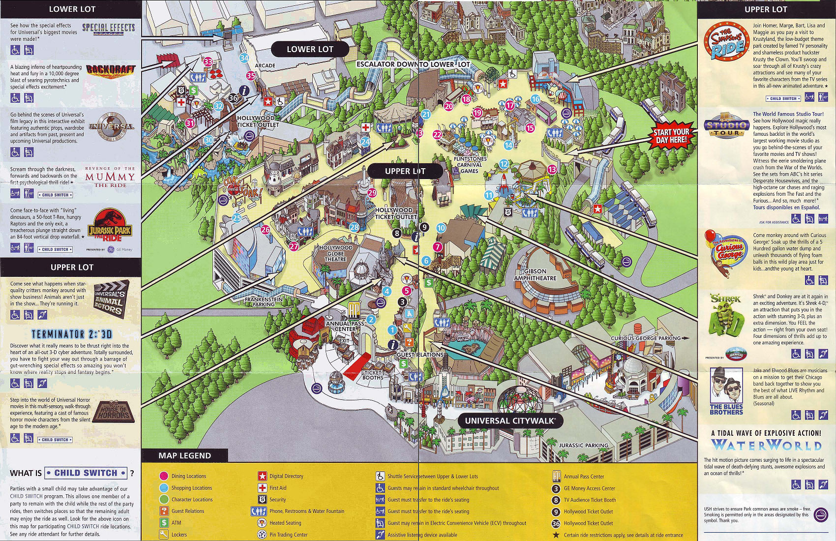 Universal Studios Hollywood California River Map Universal Studios - Universal Studios California Map