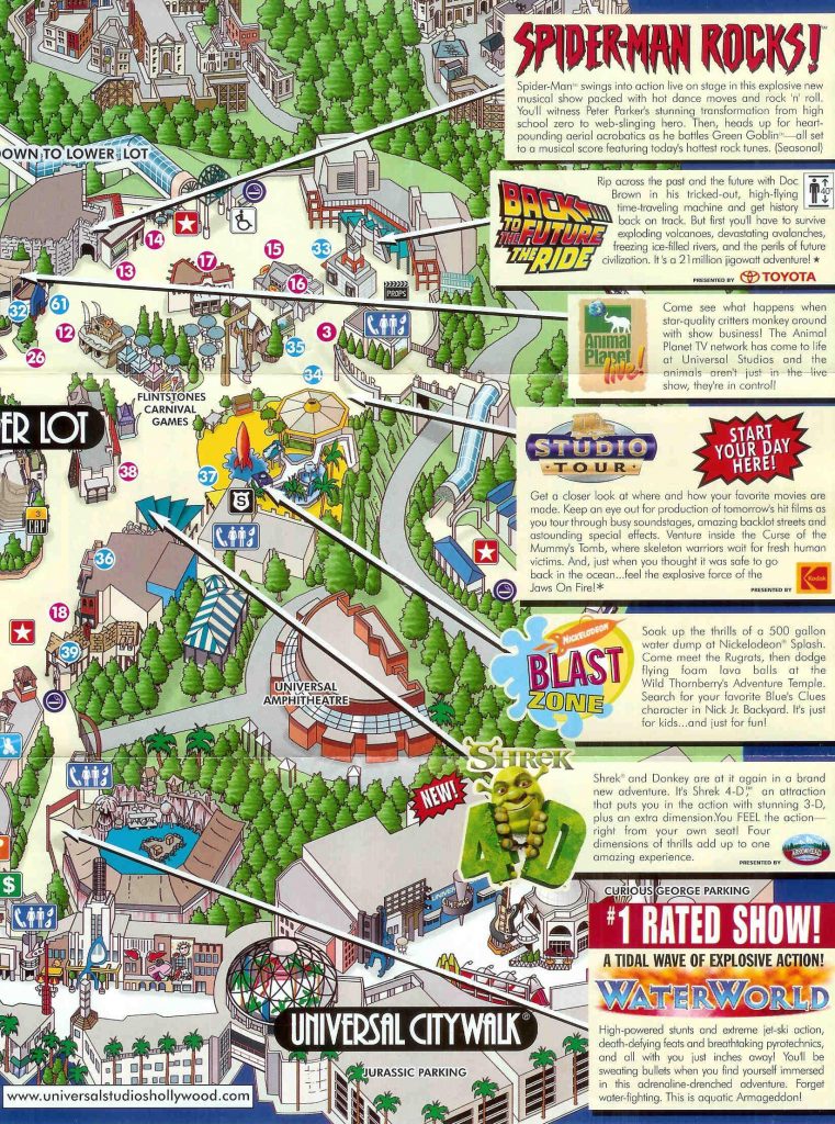 Universal Studios In Hollywood Tourist Google Maps California - Google ...