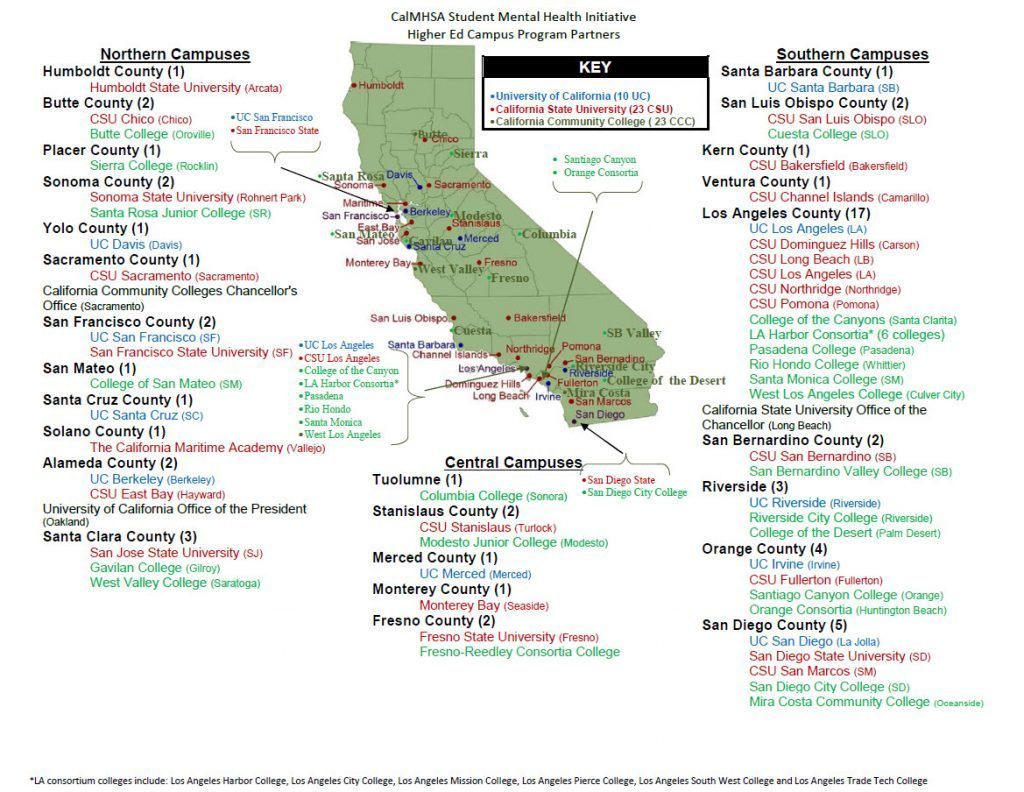 Universities In Northern California Map Klipy Colleges In   Universities In Northern California Map Klipy Colleges In California Map 1024x792 