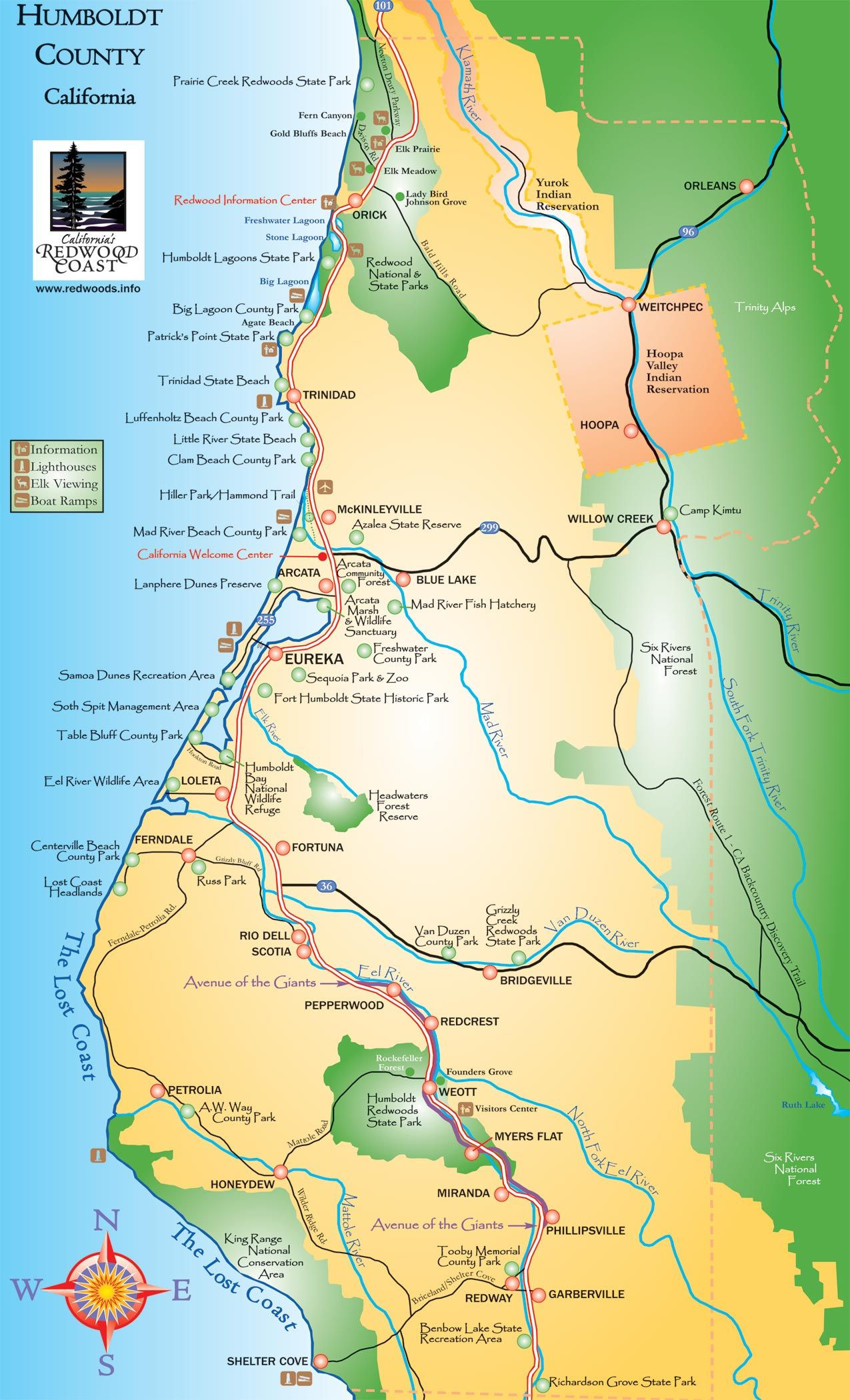 University Of California Santa Cruz Map Printable Maps Humboldt - Santa Cruz California Map
