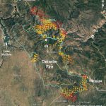 Updated Map Of Detwiler Fire Near Mariposa, Ca   Wednesday Afternoon   Live Fire Map California