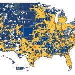 Us Cellular Coverage Map Alaska New United States Map Sprint   Sprint Coverage Map Texas