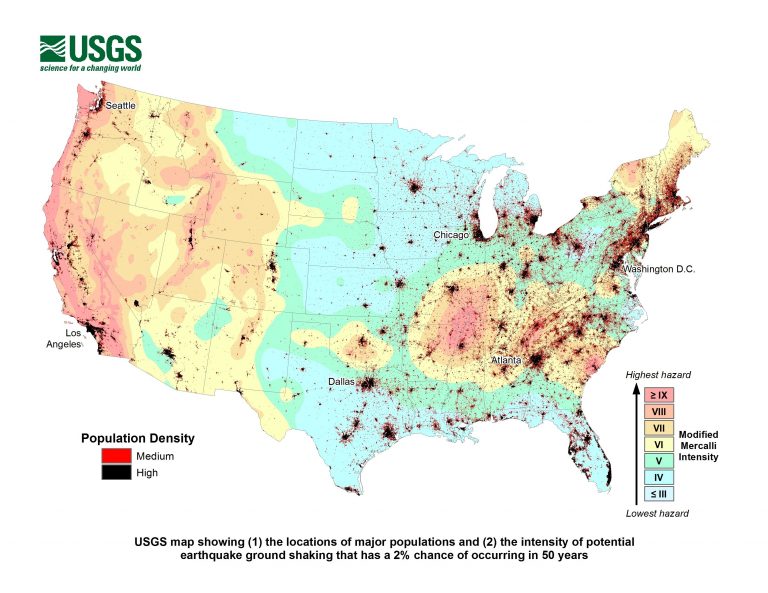 Us East Coast Fault Lines Map Usgs Earthquake Map 0 Best Of Global ...