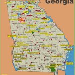 Us Map Macon Georgia New United States Map With Georgia Highlighted   Map Of Georgia And Florida
