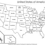 Us State Map Label Worksheet Us Regions Worksheets 4 Elegant   Printable Picture Of United States Map