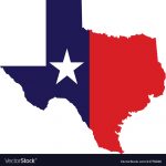 Us State Of Texas Map Logo Design Royalty Free Vector Image   Texas Map Vector Free