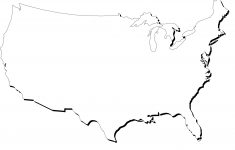 Us State Outlines, No Text, Blank Maps, Royalty Free • Clip Art - Map Of United States Without State Names Printable