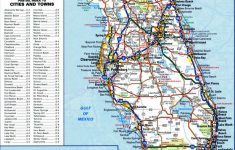 Us West Coast Counties Map Florida Road Map New Detailed Map Florida - Florida Road Map 2018