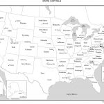 Usa Map   States And Capitals   Printable Us Map With States And Capitals