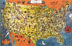 Usa Tourist Map - Texas Sightseeing Map