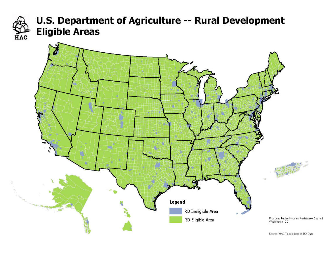 Usda Home Loan Requirements [Updated 2018] | The Lenders Network - Usda Rural Development Map Texas