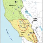 Usgs California Water Science Center   Water Resources Availability   Map Of Sonoma California Area