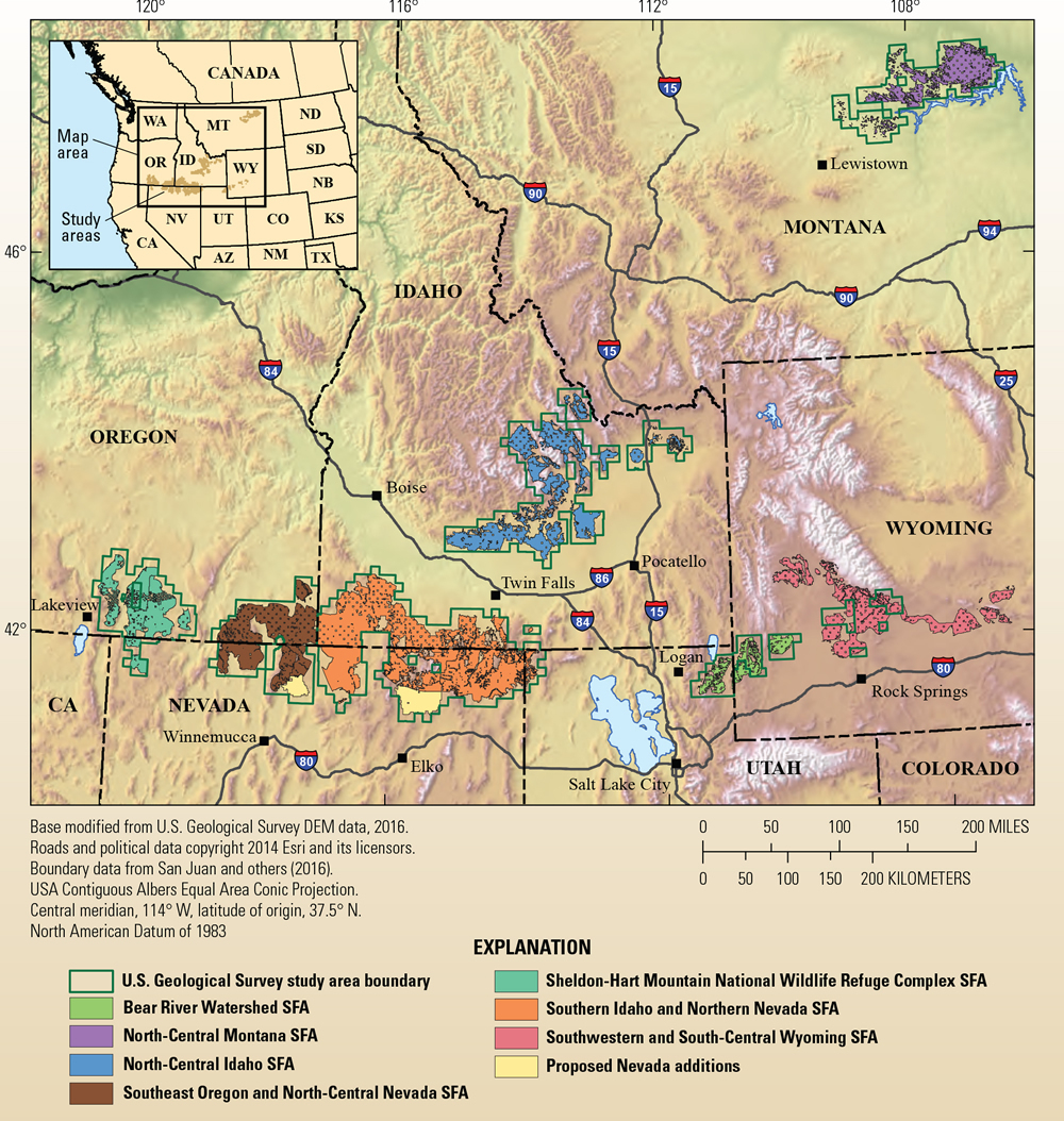 Usgs Mineral Resources On-Line Spatial Data - Texas Mineral Classified Lands Map