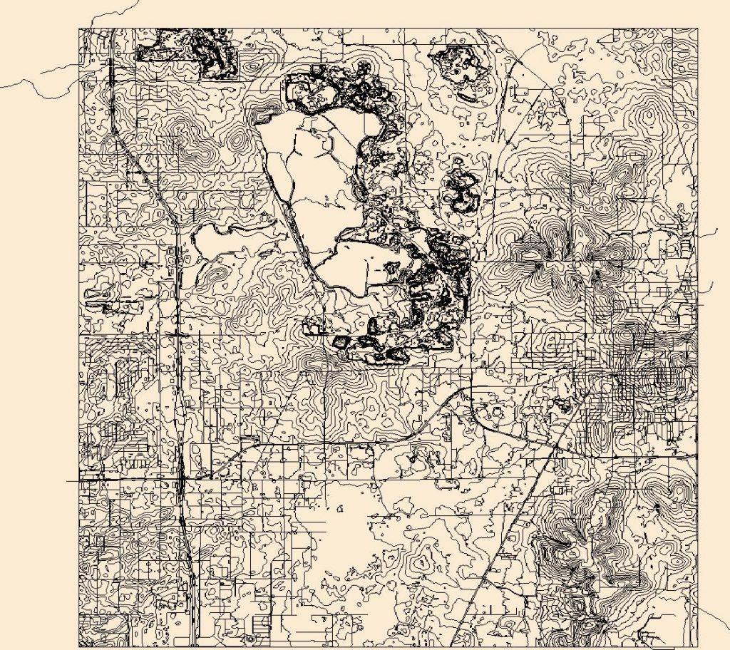 Usgs Topo Map Vector Data (Vector) 5655 Brooksville, Florida