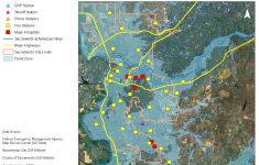 Using Gis To Determine Flooding Issues For The Sacramento Area - California Flood Insurance Rate Map