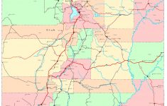 Utah Printable Map - Printable Map Of St George Utah