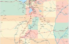 Utah Road Map - Ut Road Map - Utah Highway Map - Utah Road Map Printable