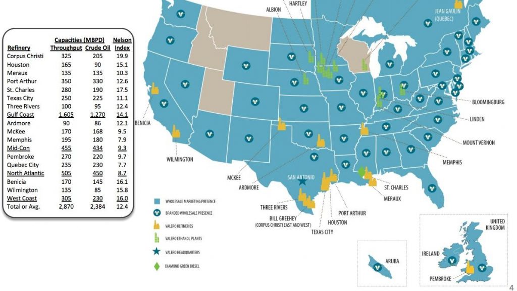 Valero Eying $750 Million Plan To Process More Eagle Ford Crude - Texas Refineries Map 