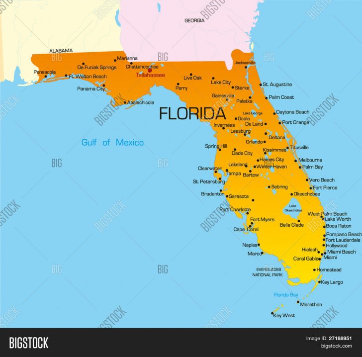 Big Map Of Florida