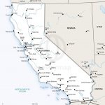 Vector Map Of California Political | One Stop Map   Map Of La California
